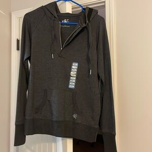 Calvin Klein quarter-zip hoodie. Size small.